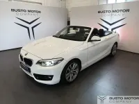 Usata BMW 218 M Sport 136 CV (100 kW) 2018 Bianco / metallizzato Cabrio