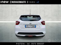 Usata Nissan Micra Visia 71 CV (52 kW) 2018 Bianco Berlina