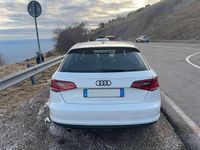 Usata Audi A3 Black Edition 110 CV (80 kW) 2016 Bianco Berlina
