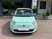 Usata Fiat 500C Lounge 69 CV (50 kW) 2014 Blu Cabrio