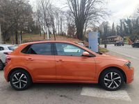 Usata VW Polo Comfortline 75 CV (55 kW) 2018 Arancione Berlina