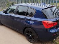 Usata BMW 118 2018 Blu Utilitaria