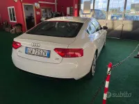 Usata Audi A5 177 CV (130 kW) 2014 Bianco Coupé