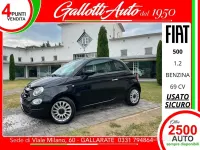 Usata Fiat 500 Lounge 69 CV (50 kW) 2019 Nero Berlina