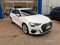 Usata Audi A3 Advanced 116 CV (85 kW) 2022 Bianco Berlina