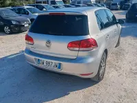 Usata VW Golf VI Comfortline 122 CV (89 kW) 2010 Argento Utilitaria