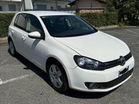 Usata VW Golf VI Trendline 105 CV (77 kW) 2009 Bianco Utilitaria