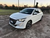Usata Peugeot 208 Allure 100 CV (73 kW) 2021 Bianco Utilitaria