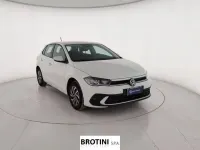 Usata VW Polo Life 95 CV (69 kW) 2025 Bianco Utilitaria