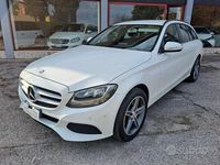 Usata Mercedes C180 Executive 115 CV (84 kW) 2016 Bianco Station wagon