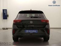 Usata VW T-Roc R-line 110 CV (80 kW) 2023 Nero SUV