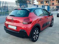 Usata Citroën C3 Shine 83 CV (61 kW) 2021 Rosso Berlina