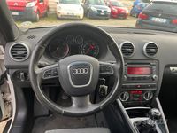 Usata Audi A3 Cabriolet 105 CV (77 kW) 2009 Bianco Cabrio