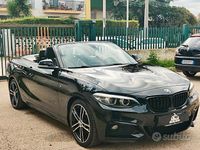 Usata BMW 220 M Sport 190 CV (139 kW) 2019 Nero Cabrio