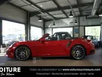 Usata Porsche 911 Turbo S Cabriolet 580 CV (426 kW) 2017 Rosso Cabrio