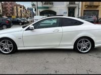Usata Mercedes C250 Avantgarde 204 CV (150 kW) 2012 Bianco Coupé