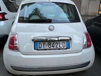 Usata Fiat 500 69 CV (50 kW) 2009 Bianco Cabrio