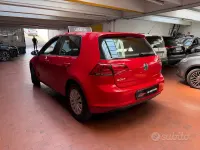 Usata VW Golf VII 105 CV (77 kW) 2013 Rosso Berlina