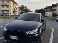 Usata Audi A1 S-Line 90 CV (66 kW) 2018 Blu/azzurro Utilitaria