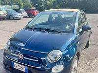 Usata Fiat 500C S 69 CV (50 kW) 2018 Blu/azzurro Cabrio