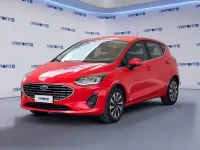 Usata Ford Fiesta Titanium 125 CV (91 kW) 2022 Rosso Utilitaria