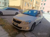 Usata Skoda Fabia 69 CV (50 kW) 2010 Bianco Berlina