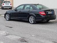 Usata Mercedes C200 136 CV (100 kW) 2012 Nero Berlina