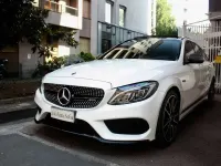 Usata Mercedes C43 AMG AMG 367 CV (269 kW) 2017 Bianco perla Station wagon
