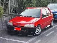 Usata Peugeot 106 50 CV (36 kW) 1993 Rosso Utilitaria