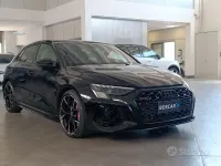 Usata Audi RS3 Sportback Comfort 400 CV (294 kW) 2023 Nero Utilitaria