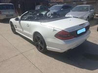 Usata Mercedes SL500 AMG 387 CV (284 kW) 2009 Bianco Cabrio