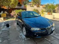 Usata Alfa Romeo 156 140 CV (102 kW) 2004 Bluazzurro Berlina