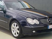 Usata Mercedes CLK320 Elegance 218 CV (160 kW) 2003 Blu/azzurro Cabrio