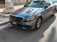 Usata Mercedes C220 194 CV (142 kW) 2018 Grigio Berlina