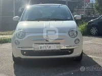 Usata Fiat 500 Lounge 69 CV (50 kW) 2013 Bianco Utilitaria