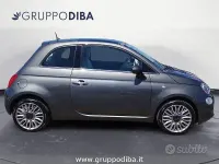 Begagnad Fiat 500 Lounge 69 HK (50 kW) 2018 Grå Sedan