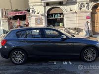 Usata BMW 116 Sport Line 116 CV (85 kW) 2019 Grigio Utilitaria