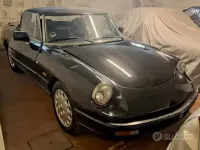 Usata Alfa Romeo Spider 128 CV (94 kW) 1992 Nero Cabrio