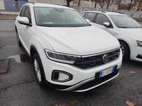 Usata VW T-Roc Life 116 CV (85 kW) 2022 Bianco SUV