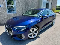 Usata Audi A3 S-Line 150 CV (110 kW) 2021 Blu/azzurro Berlina