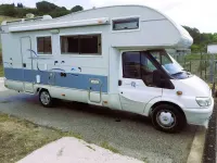 Usata Ford Transit 125 CV (91 kW) 2002 Bianco Furgone