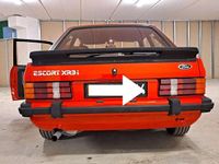 Usata Ford Escort 105 CV (77 kW) 1985 Arancione Berlina
