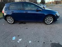 Usata VW Golf VII Highline 125 CV (91 kW) 2013 Blu Berlina