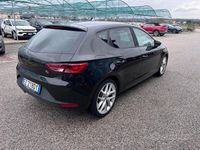 Usata Seat Leon FR 150 CV (110 kW) 2015 Nero Berlina