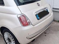 Usata Fiat 500 75 CV (55 kW) 2008 Bianco Utilitaria