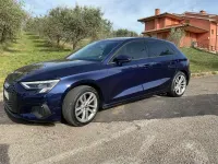 Usata Audi A3 Business 110 CV (80 kW) 2020 Blu/azzurro Berlina