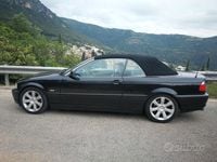 Usata BMW 320 Cabriolet 170 CV (125 kW) 2002 Nero Cabrio