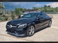 Usata Mercedes C220 Premium Plus 170 CV (125 kW) 2017 Nero Coupé