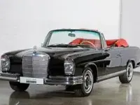 Usata Mercedes 280 SE 160 CV (117 kW) 1966 Nero Cabrio