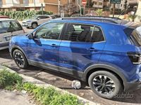 Usata VW T-Cross Style 110 CV (80 kW) 2023 Blu SUV